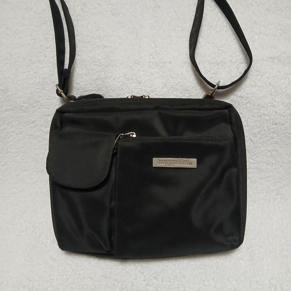 Baggallini Convertible Crossbody/Waist Pack in Black -- EUC